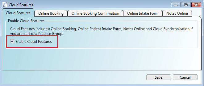 Enabling NotesOnline will give you online access to your patients, patient notes and calendar
